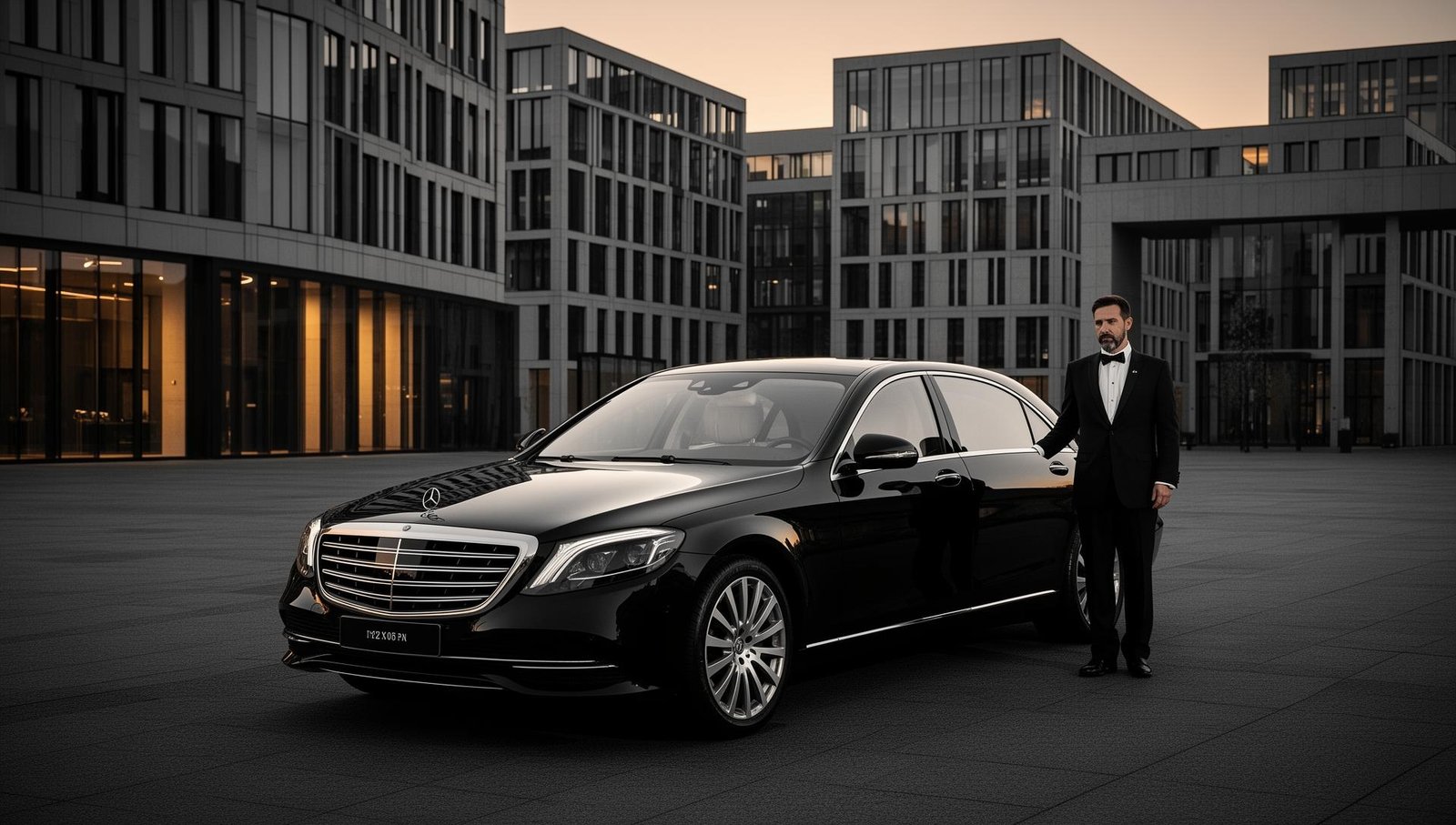 Luxury chauffeur service in Berlin