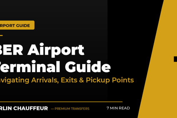 BER airport terminal guide: navigating arrivals, exits and pickup points